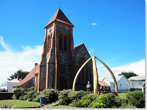 17308 Antarktis Kirche auf den Falklands 9610 Foto Ton Valk