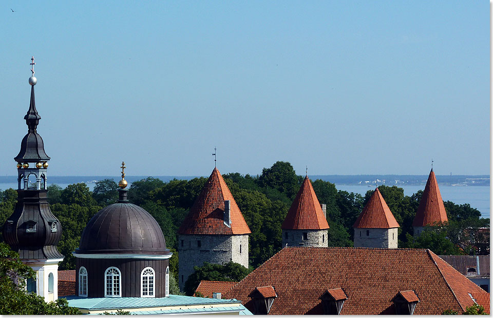 Die Altstadt von Tallinn ist ein Schmuckstck der Ostsee