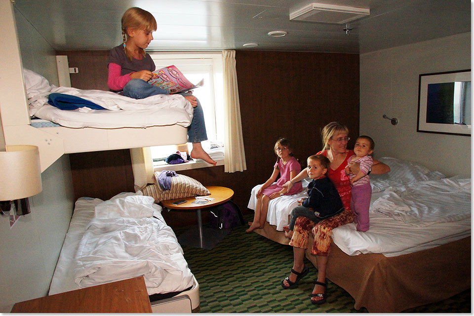 4-Bett-Kabine auf der Finnstar-Fhre