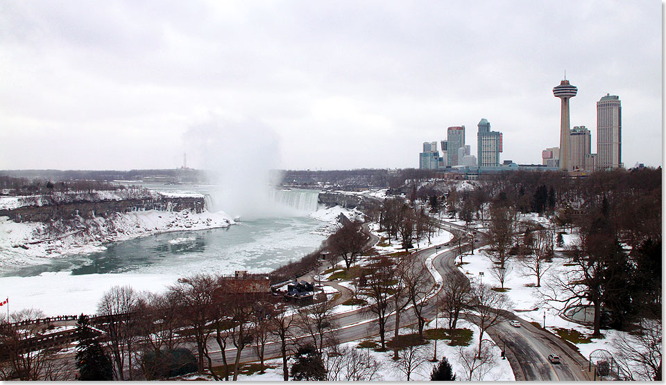 Das 
	winterliche Toronto und die Niagara-Flle