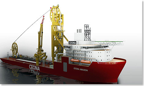 Die CEONA AMAZON wird fr komplexe Logistikprojekte an entlegenen Orten und unter rauen Bedingungen eingesetzt.