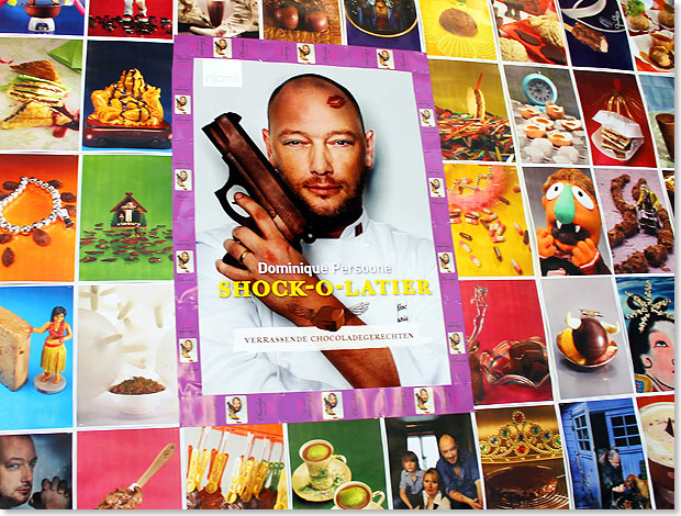 Antwerpen und Schockolade: Chocolatier Dominique Persoone ist ein Knstler  und er wei sich und seine Kreationen gut zu verkaufen.