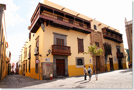 Das Columbus-Haus und -Museum in der Altstadt von Las Palmas.