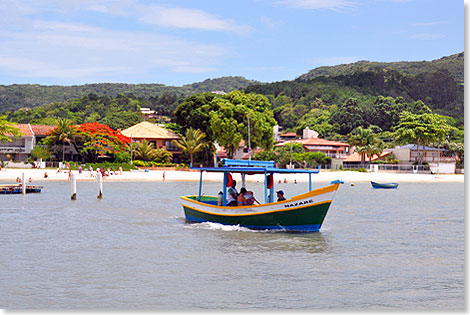 Porto Belo liegt auf einer Halbinsel an der brasilianischen Atlantik-Kste.