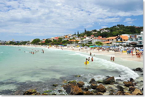. internationale Urlaubsparadies an der Atlantikkste bei Porto Belo.