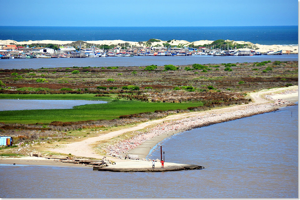 Nchster Anlaufhafen ist Rio Grande im Mndungsdelta der groen Lagune Lagoa das Patos.