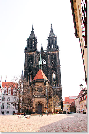 mit seinem historischen Zentrum, dem Meiner Domplatz 
			mit dem Dom St. Johannis und St. Donatus.