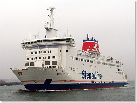 Die STENA NAUTICA ist das letzte Schiff, welches das Erbe des ehemaligen Stena ...