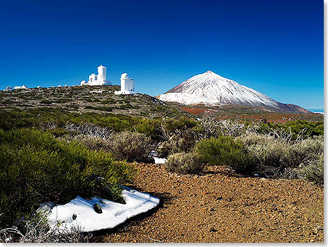 Teneriffa  Der Pico del Teide ist der hchster Berg Spaniens.