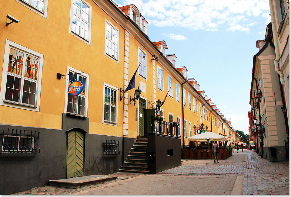 Die Jakobskaserne in Riga wurde frisch restauriert  ein Augenschmaus.