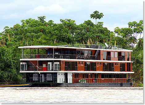 Im Sommer 2013 lief das Boutique-Hotel-Schiff ANAKONDA in El Coca vom Stapel und ist seitdem im Amazonasbecken unterwegs.