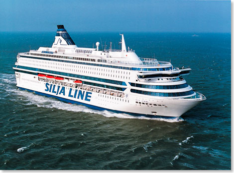 Die SILJA EUROPA wurde von der Tallink Group nach Australien verchartert.