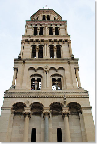 Glockenturm der Kathedrale des Heiligen Dominius in Split