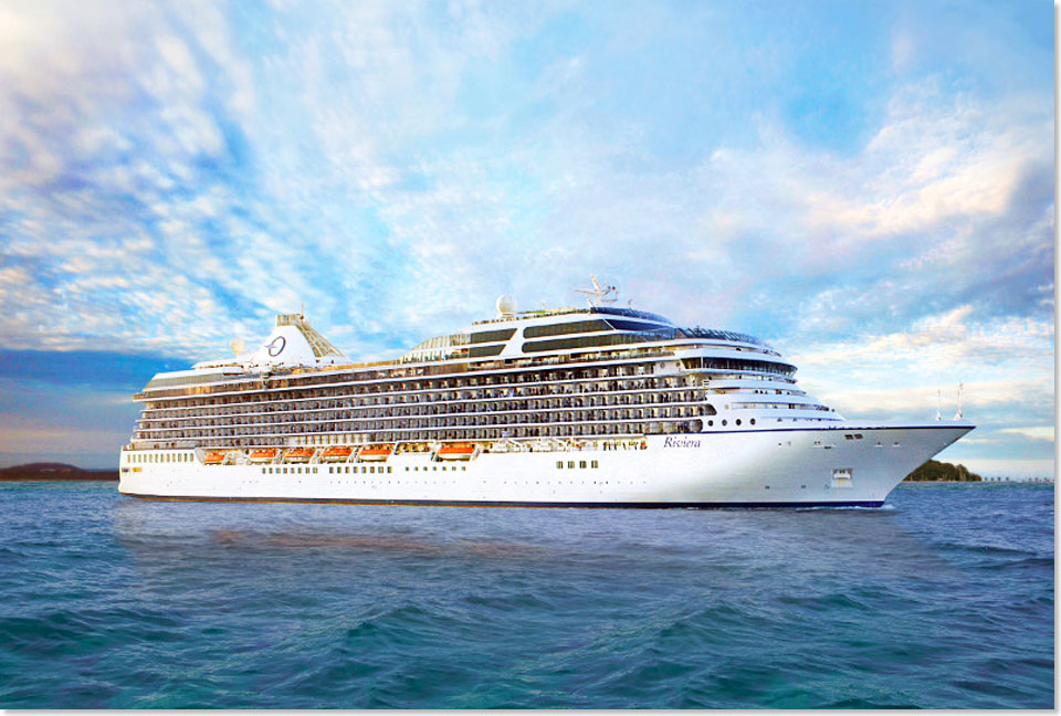 Diese Reise wird mit der RIVIERA durchgefhrt. An Bord des neuen Gourmetschiffs von Oceania Cruises mit 5 Spezialittenrestaurants (im Preis inkludiert) erwarten 