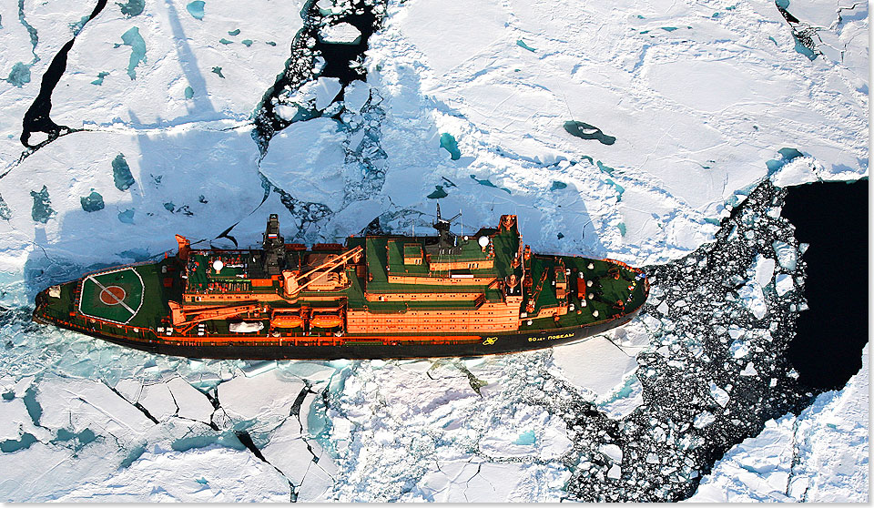Poseidon Expeditions in Hamburg besttigt, die Nordpol-Fahrten an Bord der 50 YEARS OF VICTORY werden auch in den Sommermonaten 2016 bis 2018 angeboten.