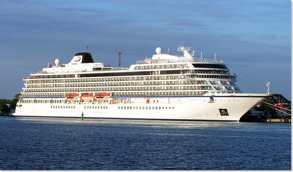Die VIKING STAR ist das erste von derzeit drei baugleichen Kreuzfahrtschiffen, die von der italienischen Fincantieri-Werftengruppe erbaut werden. 