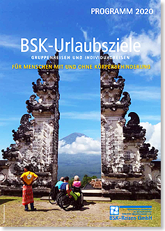 Katalogbild BSK Urlaubsziele • Reisen für Menschen mit und ohne Behinderung 2020