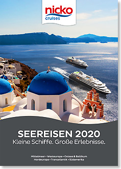 Katalogbild nicko cruises • Seereisen 2020