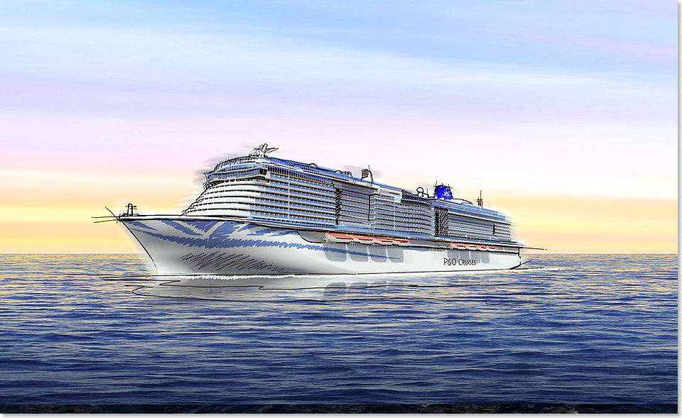 18104 Neubau PO Meyer Werft 2022 Animation PO Cruisses Southampton