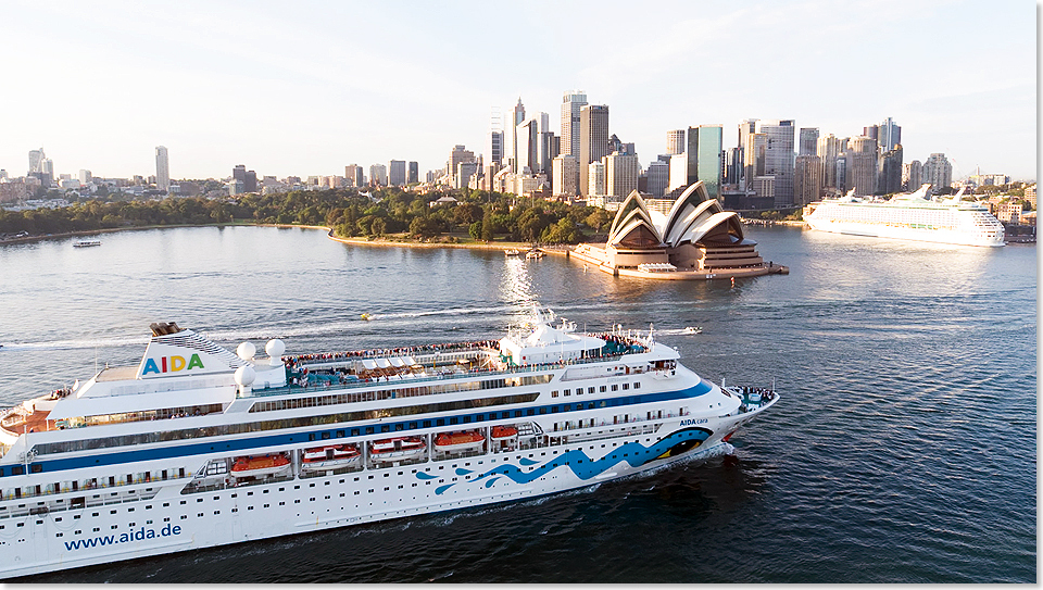 18111 AIDAcara in Sydney Foto Aida Cruises