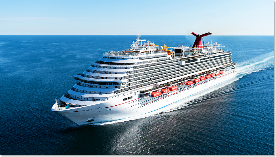 18111 Carnival Vista Schwesterschiff der Carnival Panorama Foto Carnival Cruises