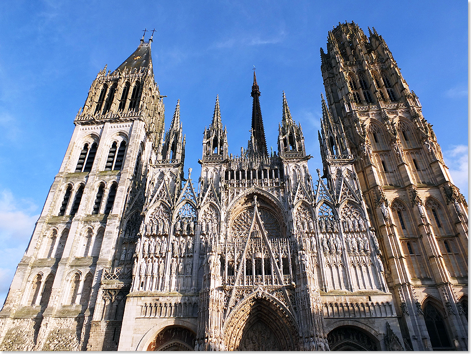 18114 Rouen Kathedrale Notre Dame 2 C Eckardt