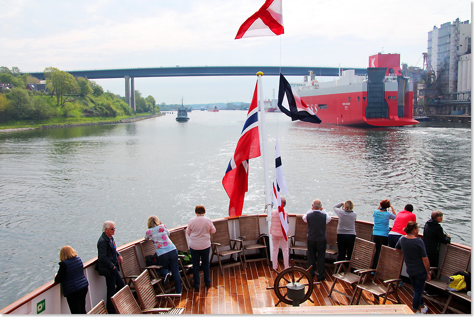 19107 01 Nordstjernen Achterdeck08 Nordostseekanal 2017 Kai Ortel