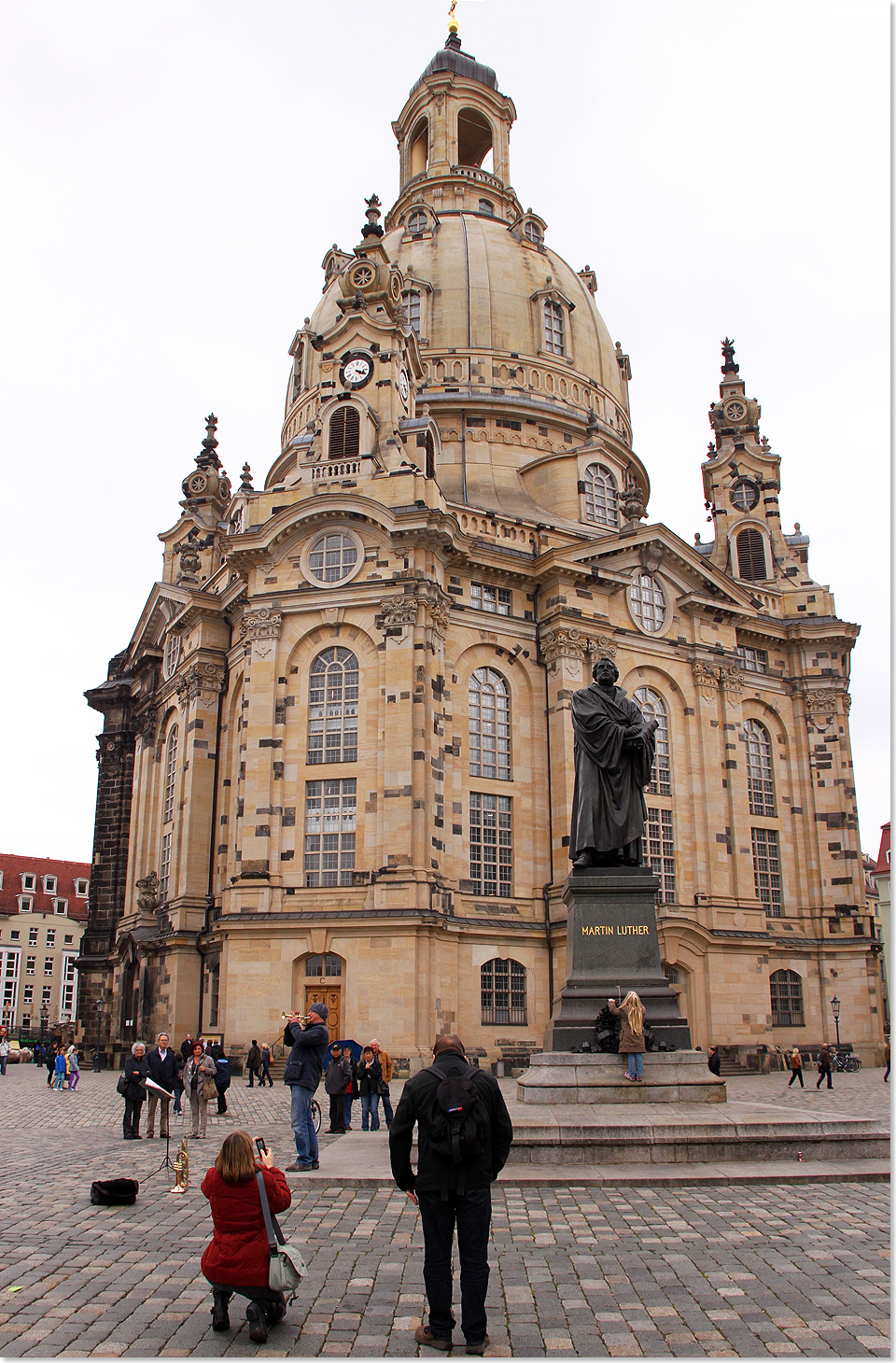 20114 14 Wiedererstandenes Dresden die Frauenkirche