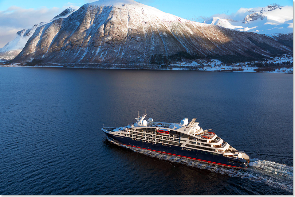 19204 Le Bougainville in Norwegen Foto PONANT Philip Plisson