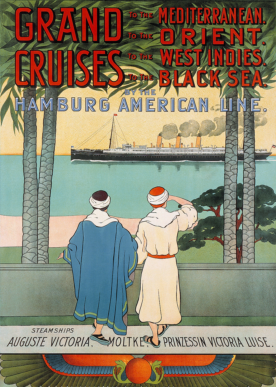 20205 189x Poster einer spaeteren Reise mit dem Schiff