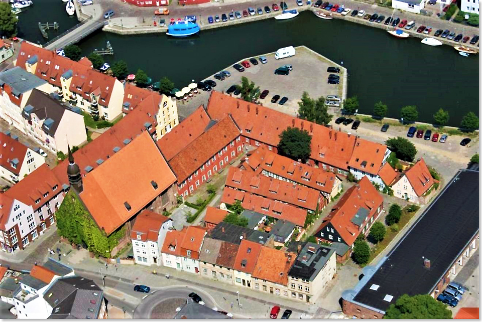 20213 PSW Stralsund das baulich geschlossene Heilgeistkloster