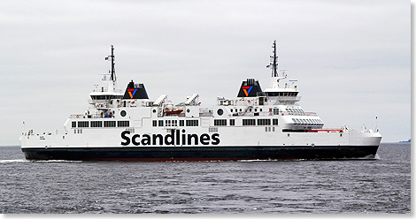 17318 PSW MS NORHOLM 22 Scandlines Faehre zwischen Daenemark und Schweden