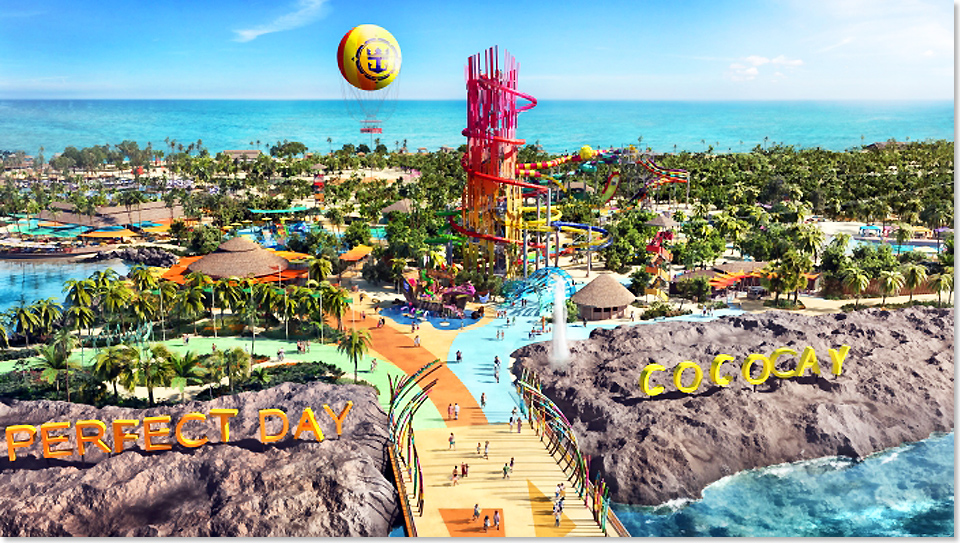 18204 Rendering CocoCay HeroOverview Royal Caribbean International