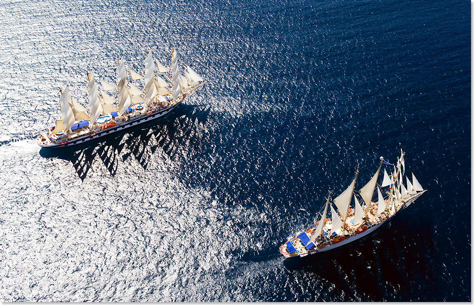 18311 RoyalClipper StarClipper Luftaufnahme Foto Star Clippers