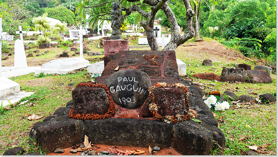 18312 PD 17 Das Grab von Paul Gauguin