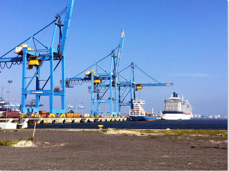 17405 SILHOUETTE Transatlantik 33 Im Hafen Zeebruegge 1 0120 Foto Susanne Pilgram