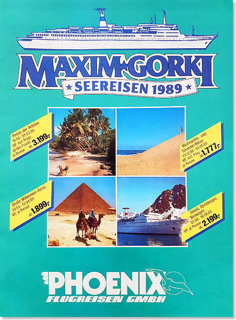 18404 Erster Phoenix Seereisen Katalog 1989