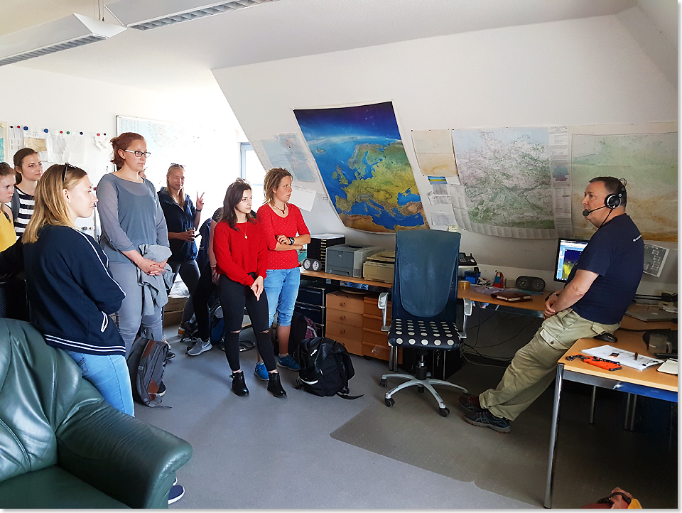 18413 PSW 09 Im NDR Wetterstudio mit Meteorologe Uwe Ulbrich auf Hiddensee