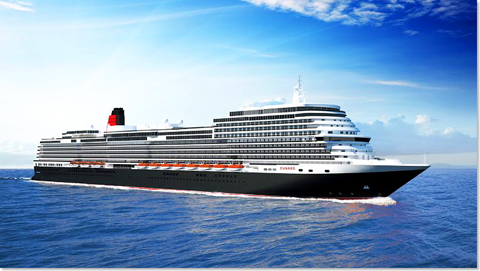 17504 Cunard Neubau Foto Cunard