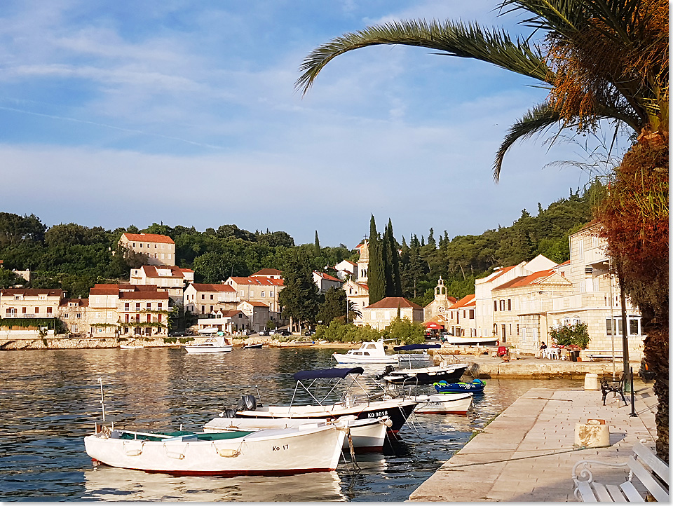 18508 PSW 17 An der Uferpromenade von Racisce auf Korcula