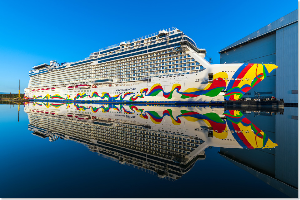 19504 Norwegian Encore Foto Meyer Werft Ingrid Fiebak Kremer