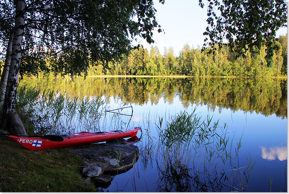 19512 PSW Finnland Urlaubsimpressionen zwischen Wald Wasser und Huette 14