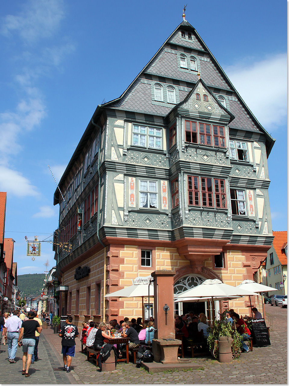 19515 47 Deutschlands aelteste Gaststaette Zum Riesen in Miltenberg