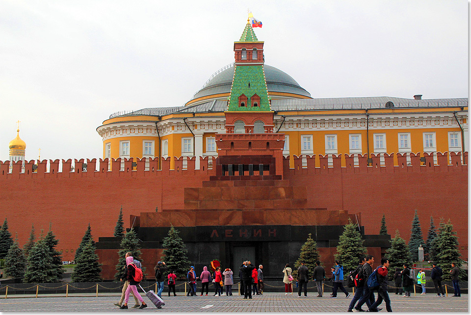19615 PSW 01a Moskau 23 Roter Platz Ostseite Lenin Mausoleum