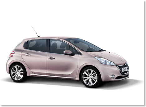 Peugeot 208 Modelljahr 2012