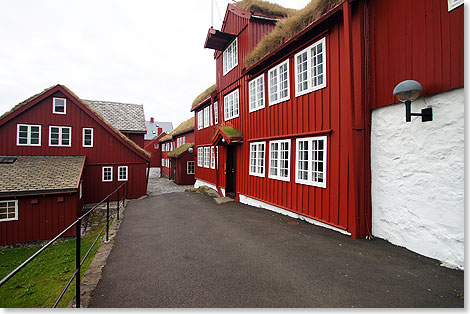 Auch Thorshavn auf der Färöer Inseln ist skandinavisch geprägt.