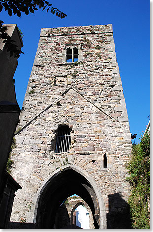 Einige Teile der mittelalterlichen Stadtmauer Waterfords 
			sind noch sehr gut erhalten.