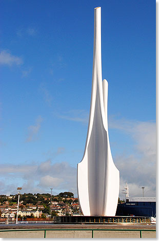 Denkmal fr den schottischen Freiheitskmpfer William 
			Wallace auf der gleichnamigen Plaza in Waterford.