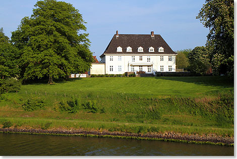 Das Herrenhaus Rade am Kanal