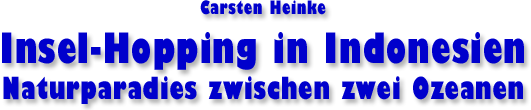 Inselhopping in Indonesien - Naturparadies zwischen zwei Ozeanen